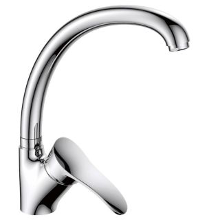 Смеситель для кухни Haiba HB4101 хром